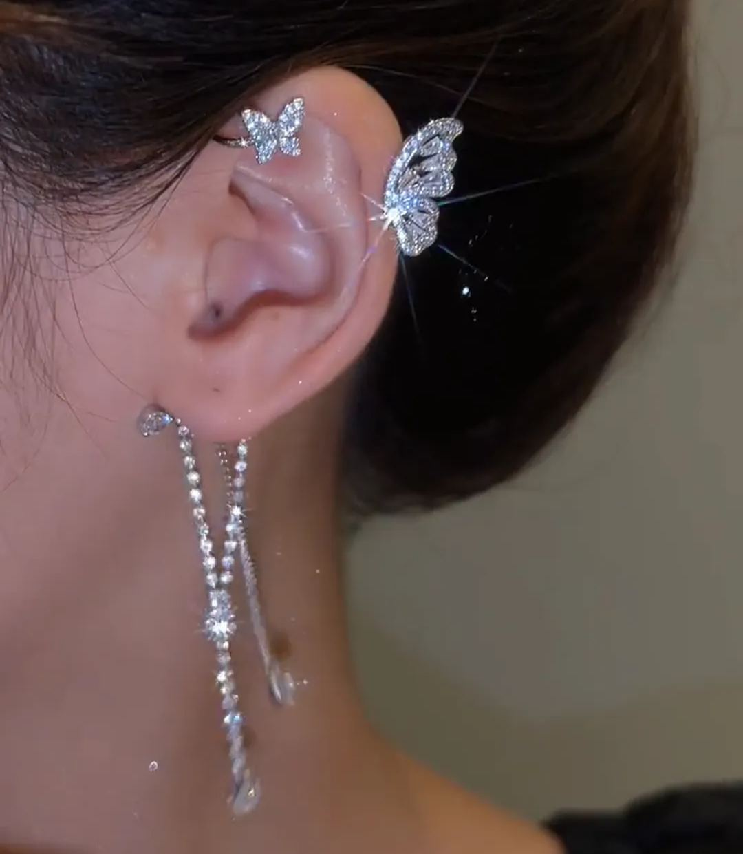 🎄CHRISTMAS PRE-SALE❄-Butterfly Wing Tassel Earrings| PERFECT GIFT🎁