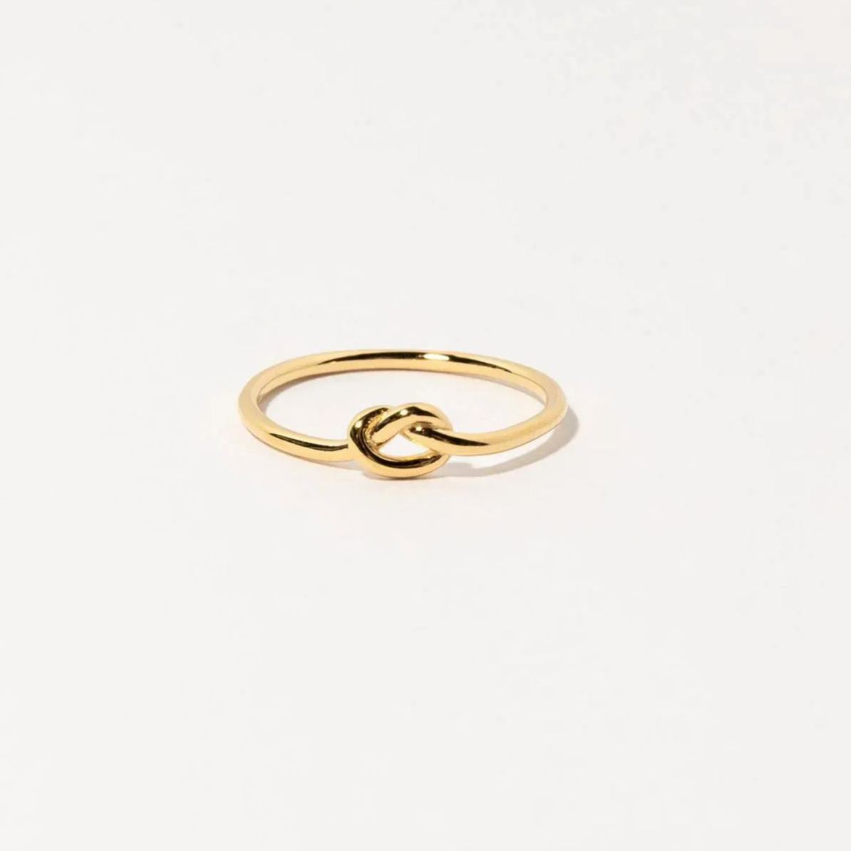 Mother & Daughter Always Connected Infinity Knot Ring