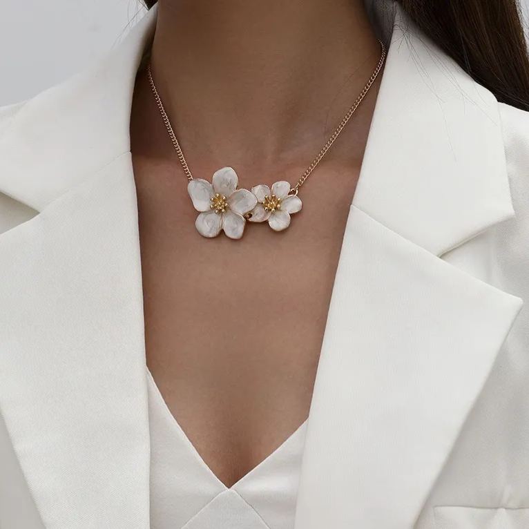 🌸Exquisite Floral Pendant Necklace
