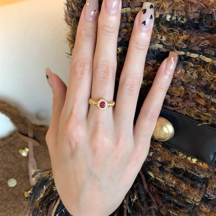Vintage Ruby Ring – A Timeless Whisper of Elegance