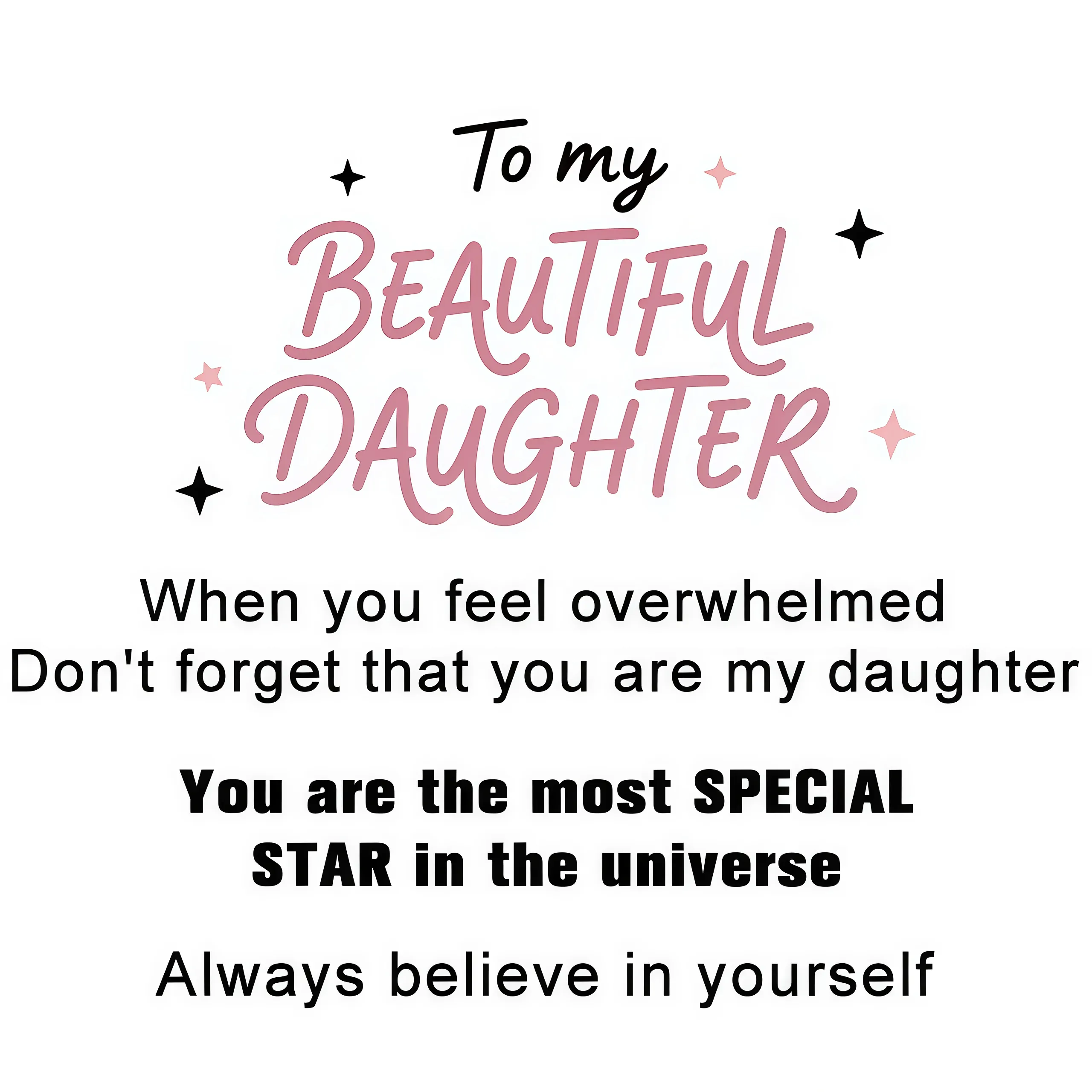 For Daughter- You Are The Most Special Star In My Universet Bracelet