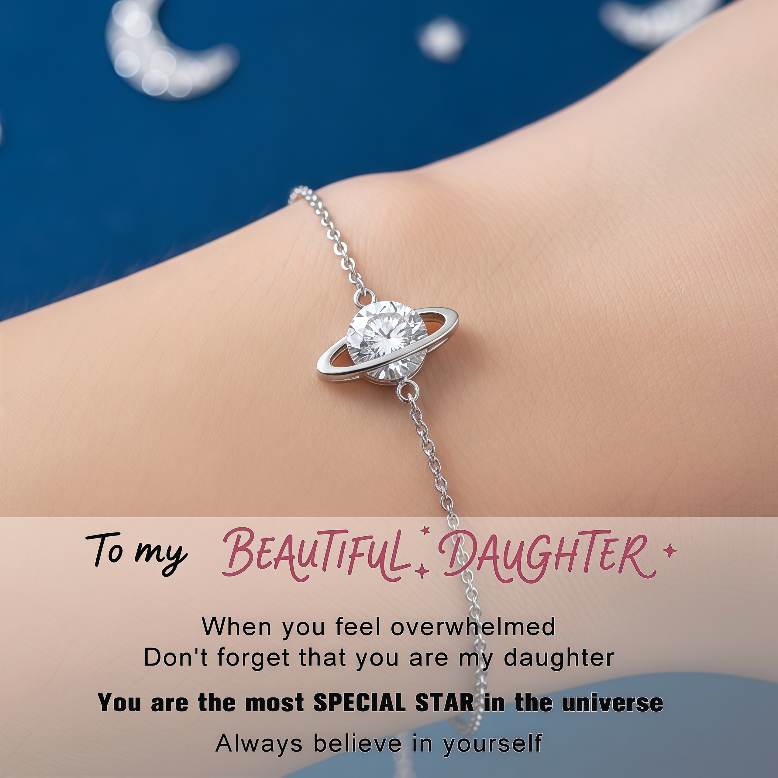 For Daughter- You Are The Most Special Star In My Universet Bracelet