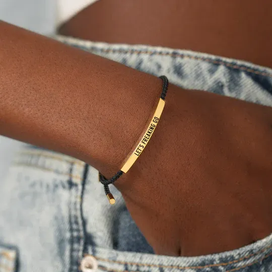 Let's Freaking Go Tube Bracelet