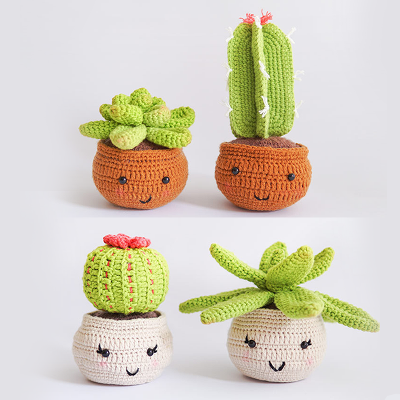 IMCrafty Cactus Love Potted Crochet Kit –