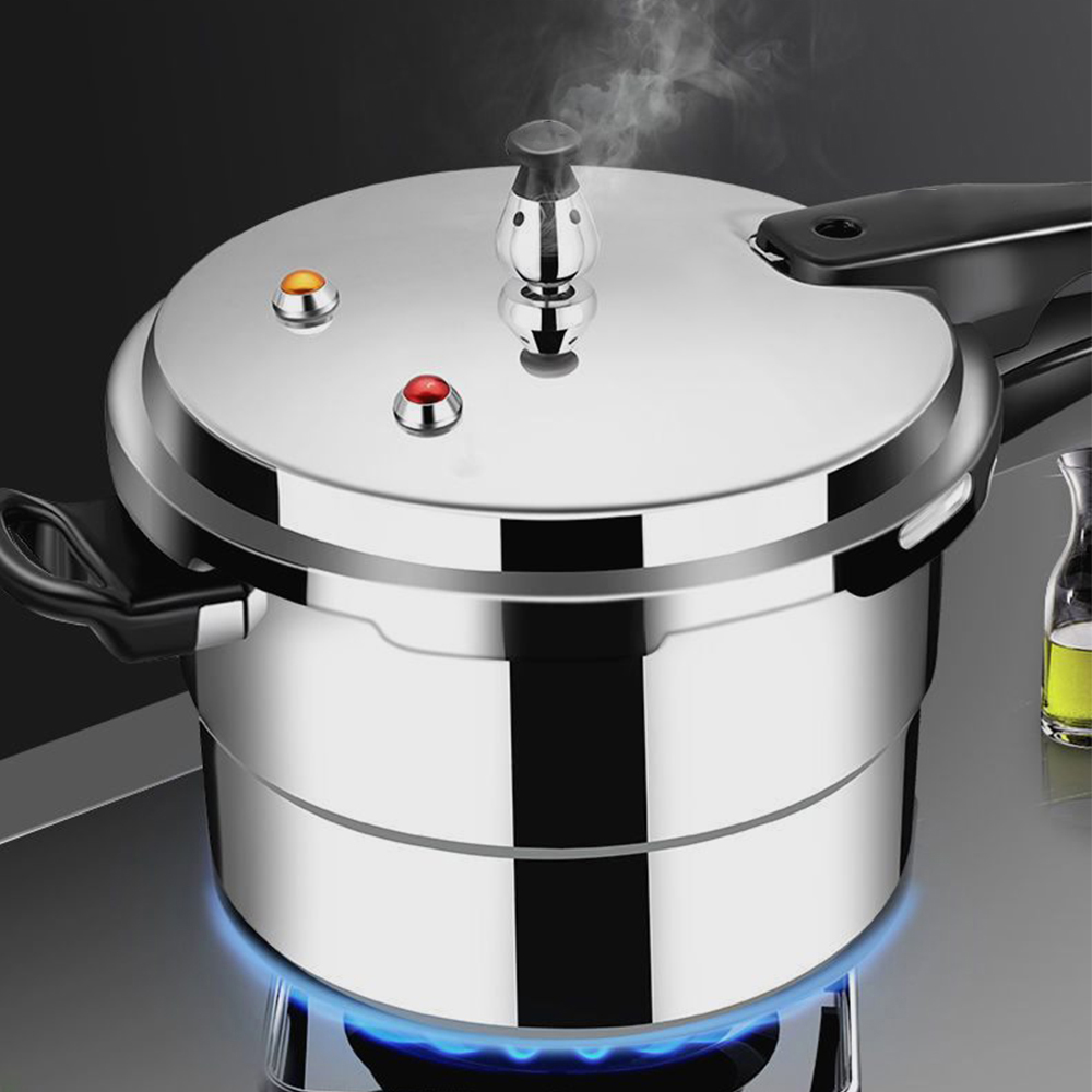 7L Stainless Steel Pressure Cooker - Gas Stove & Induction Cooker Safe