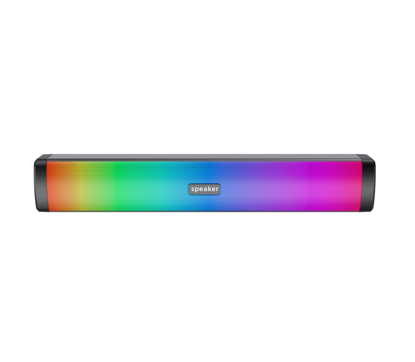 Bluetooth Soundbar Speaker Full-Panel Visual Pulse