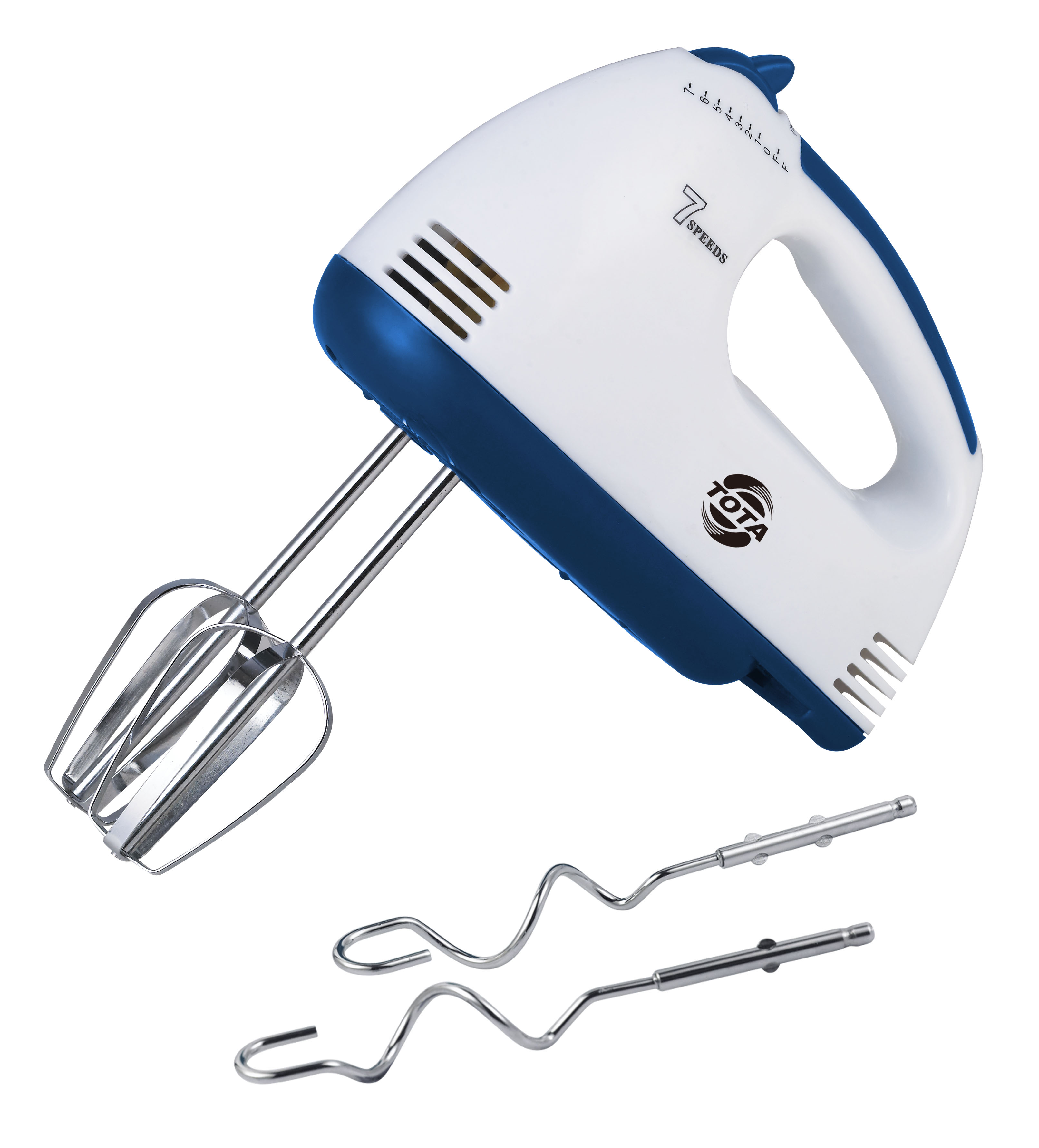 7-Speed Hand Mixer with 2 Attachment Sets