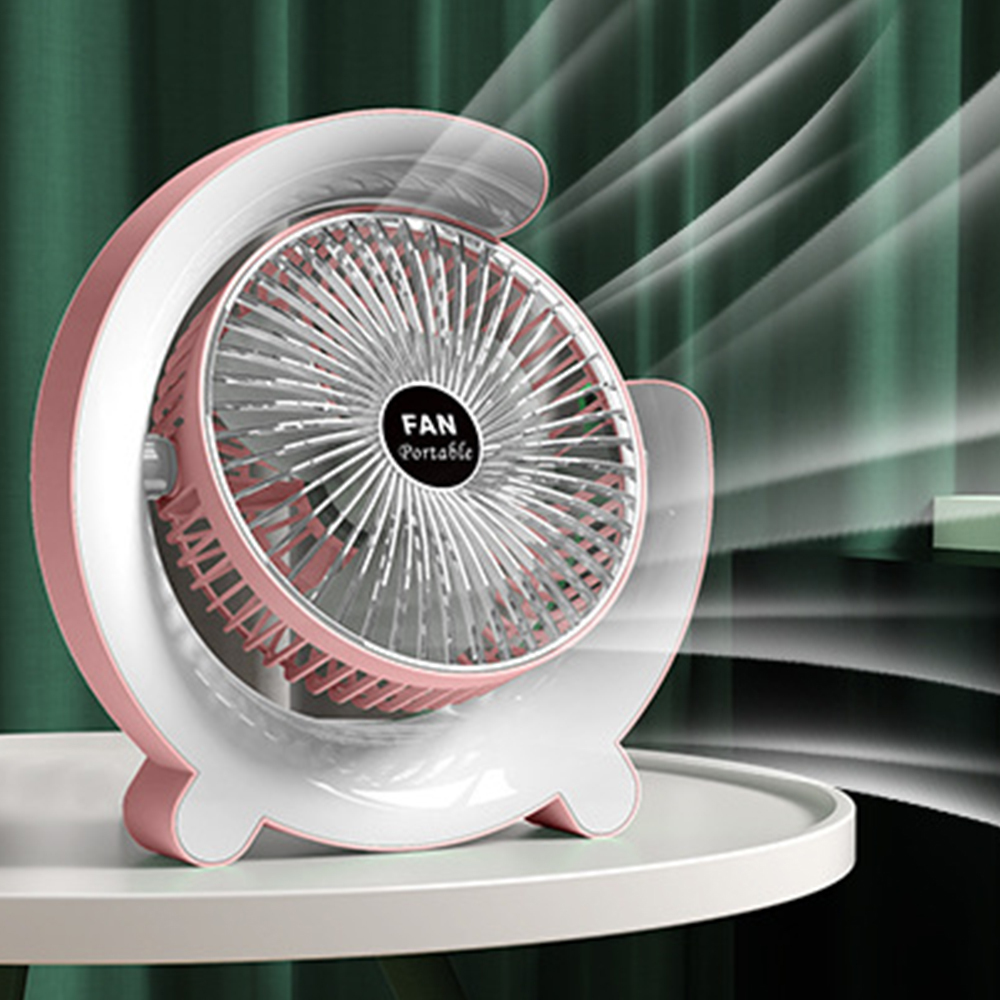 Desktop USB Cooling Fan & LED Mood Light