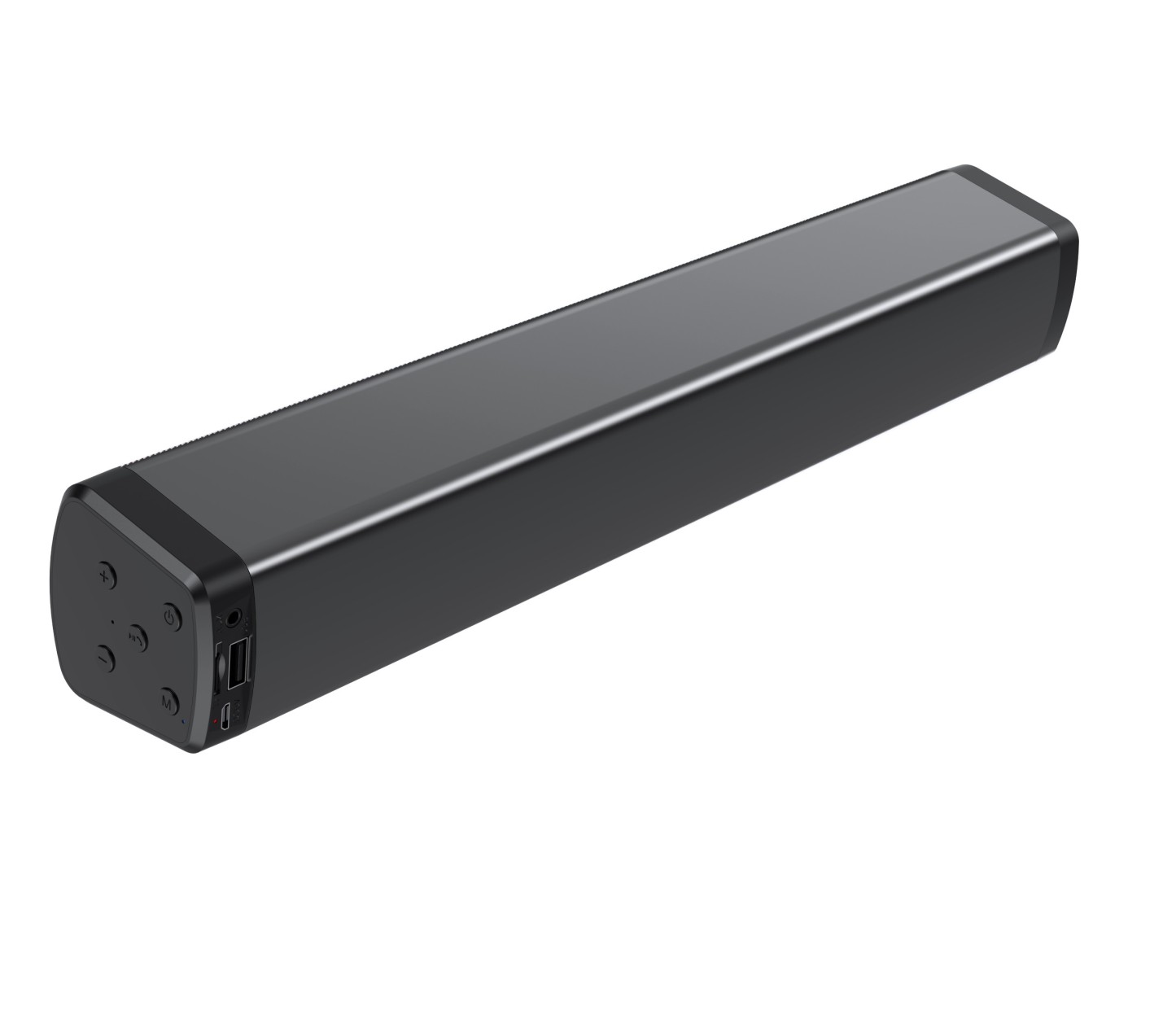 Bluetooth Soundbar Speaker Full-Panel Visual Pulse