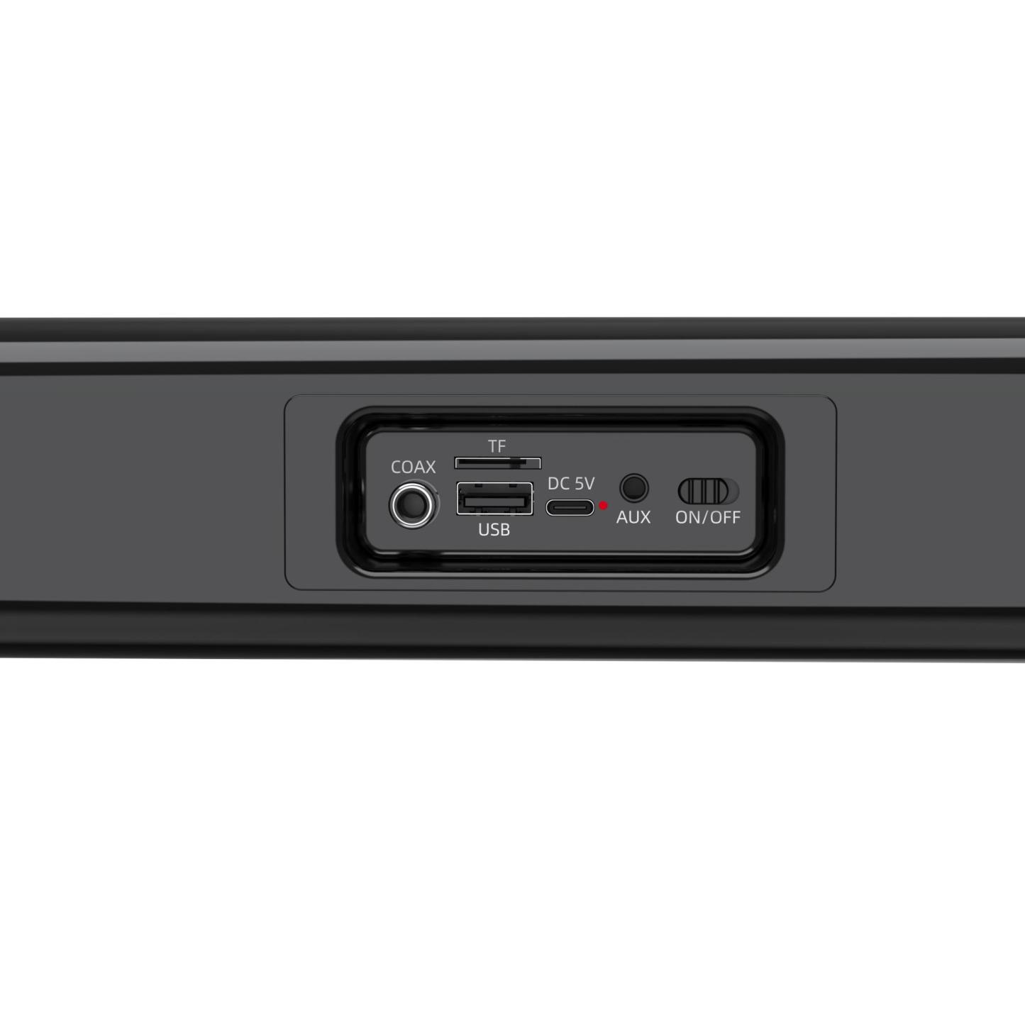 Bluetooth Soundbar with Immersive RGB