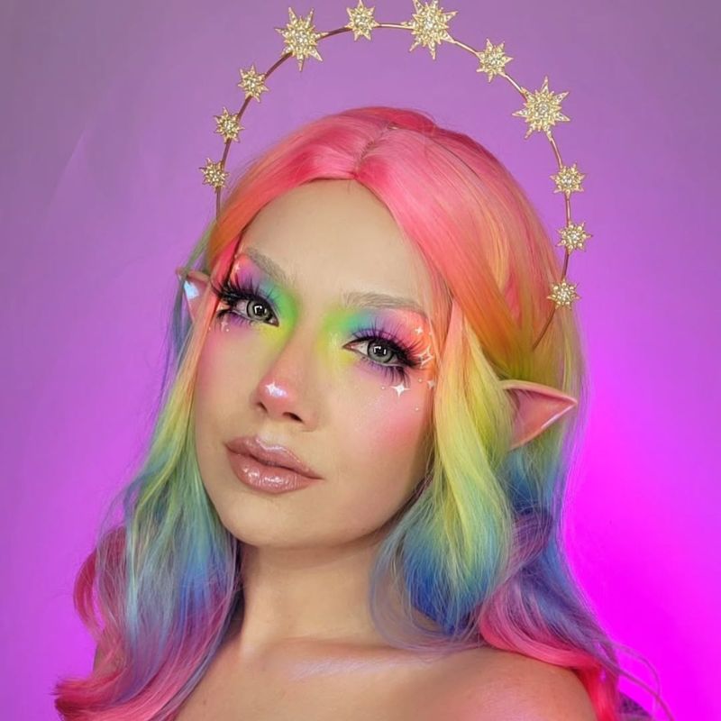 Glimmer Green Prescription Yearly Contact Lenses