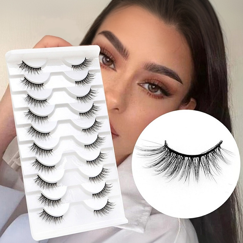 Mermaid Kiss 10 Pairs Natural Lashes