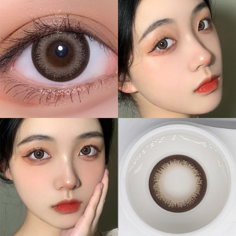 Gingerbread Brown Yearly Contact Lenses
