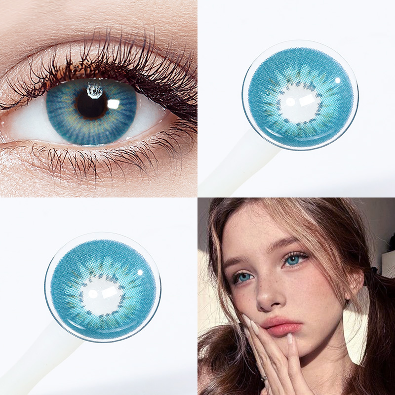 Echo Blue 6 Months Contact Lenses