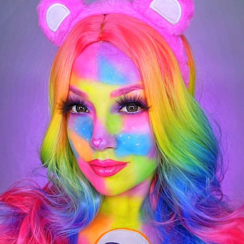 Snowfall Black Yearly Contact Lenses