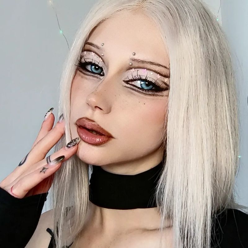 Casablanca Blue Prescription Yearly Contact Lenses