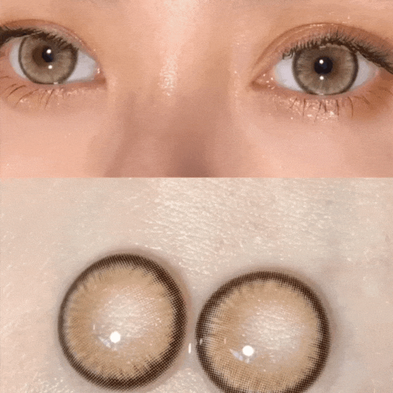 Maple Brown Yearly Contact Lenses