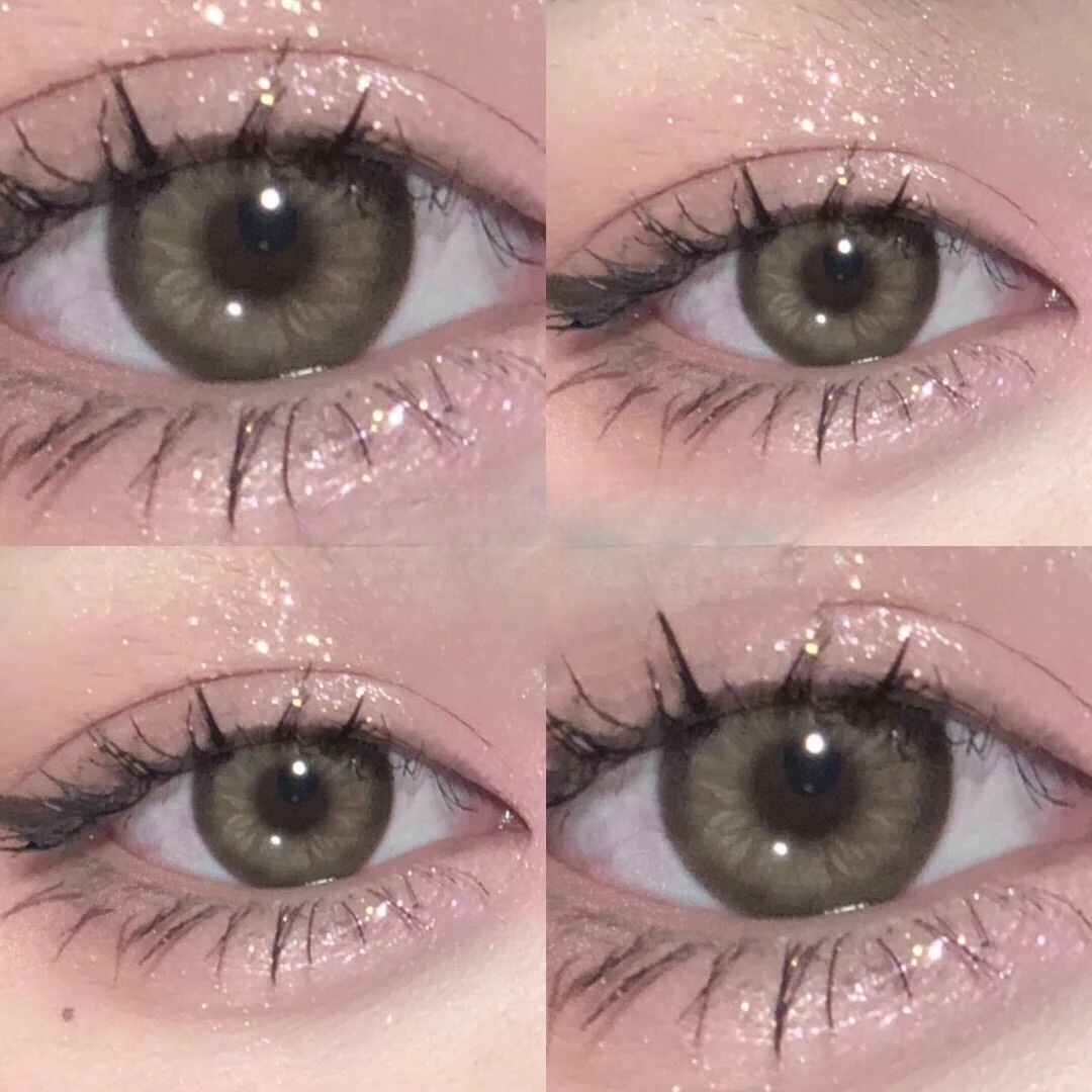 Plume Brown Yearly Contact Lenses