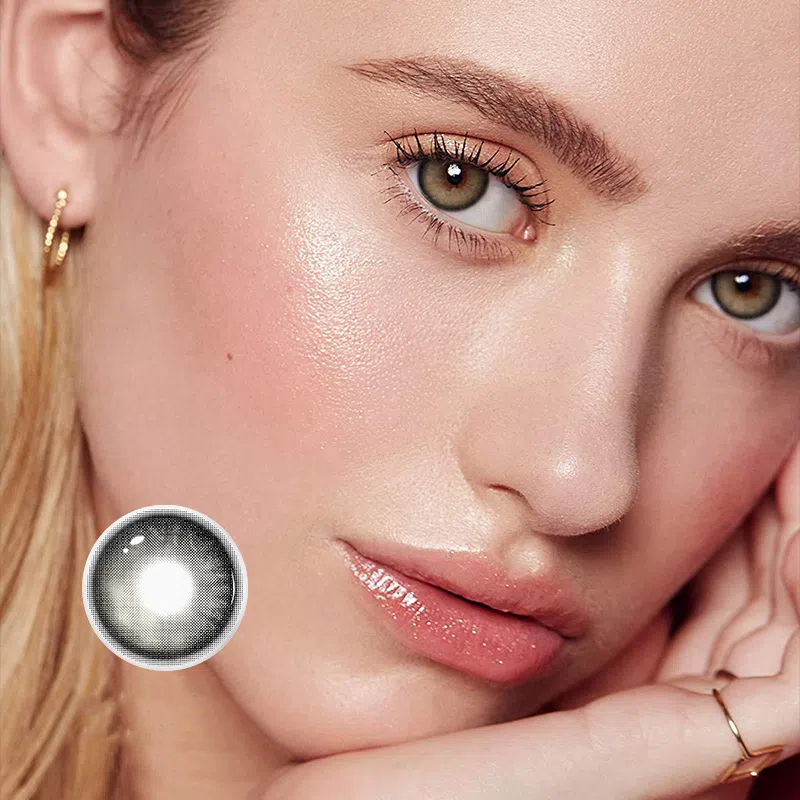 Noir Gray Prescription Yearly Contact Lenses