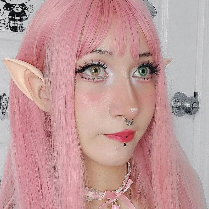 Love Story Green Prescription Yearly Contact Lenses