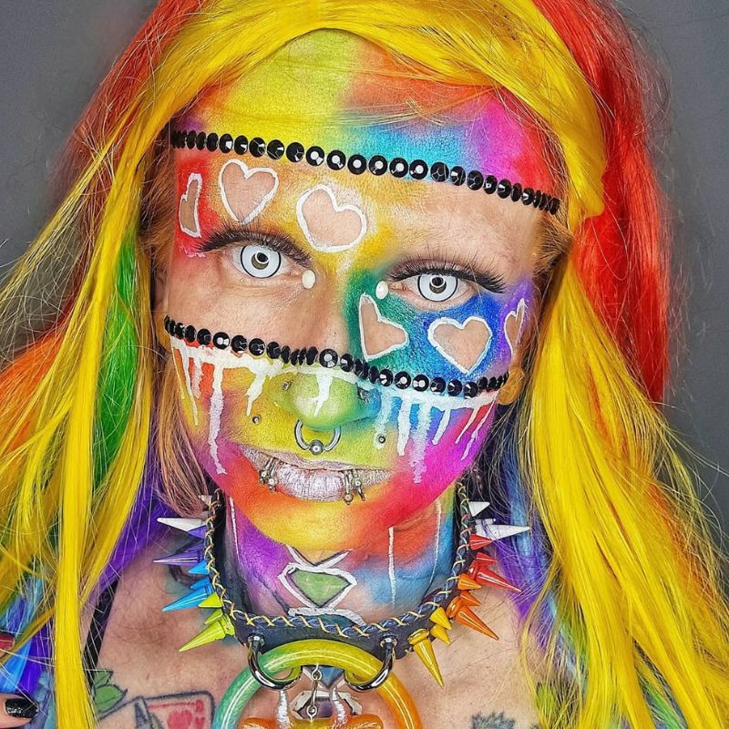 [US Warehouse] Circle White Costume Contact Lenses