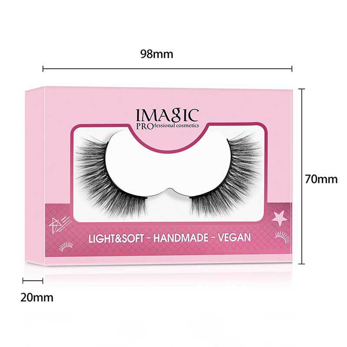 Yandere 1 Pairs Natural Lashes