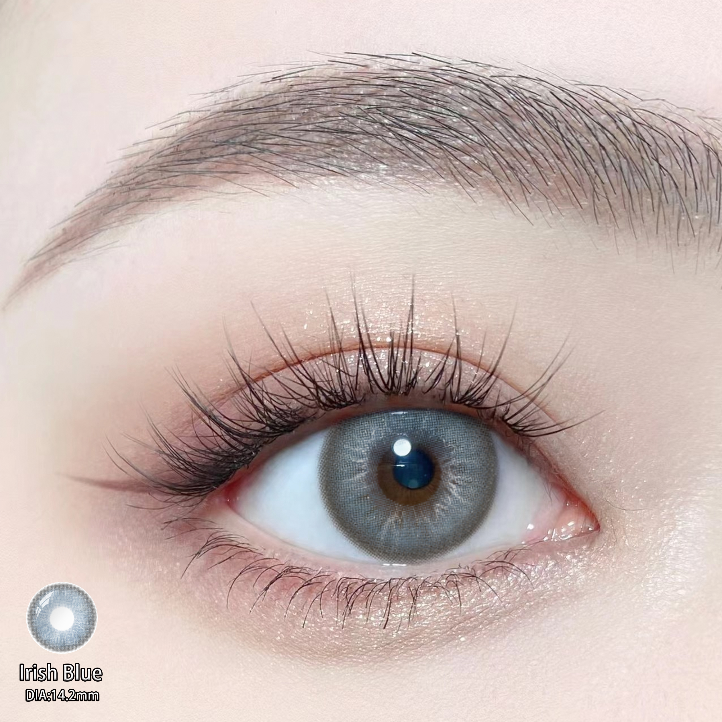 Irish Blue Yearly Contact Lenses