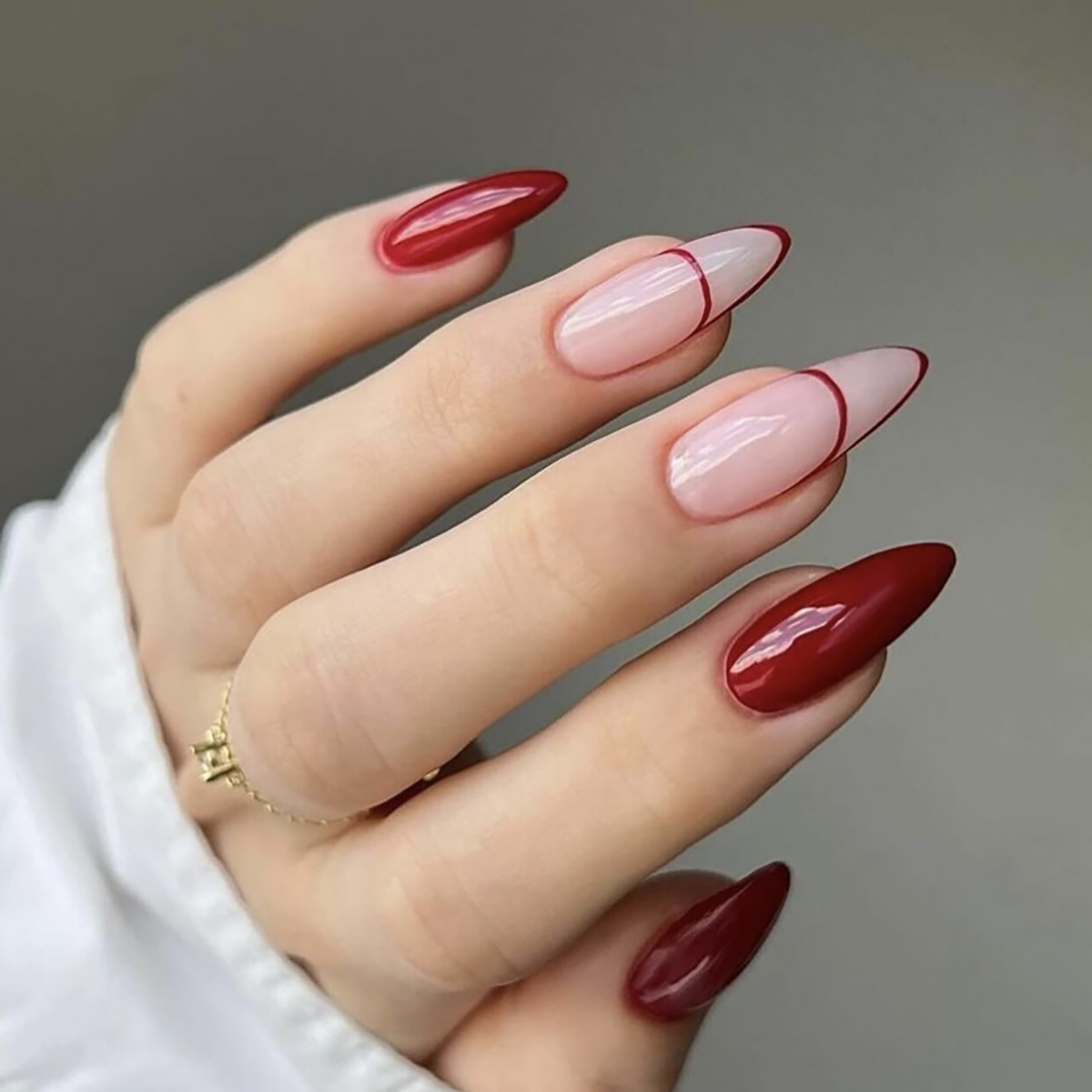Garnet Gloss Red Nails
