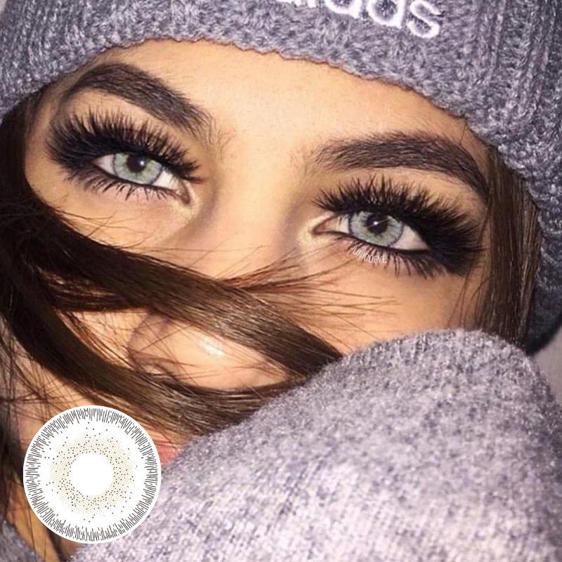 [US Warehouse] Natural Quartzo Prescription Monthly Contact Lenses