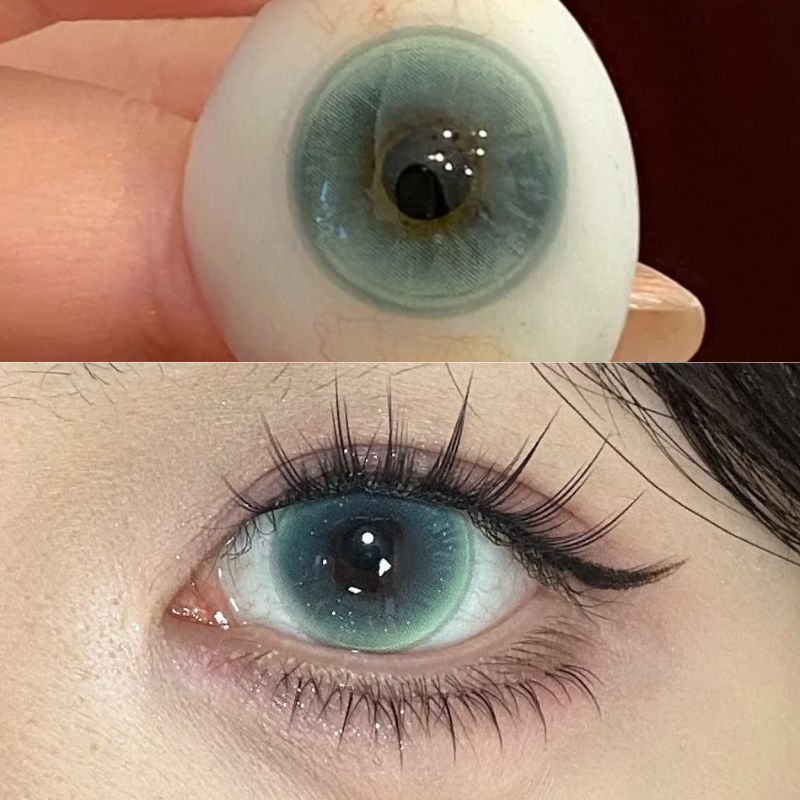 Spring Green Yearly Contact Lenses