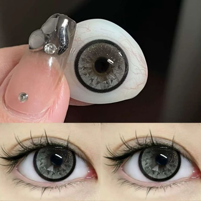 Monica Gray Yearly Contact Lenses