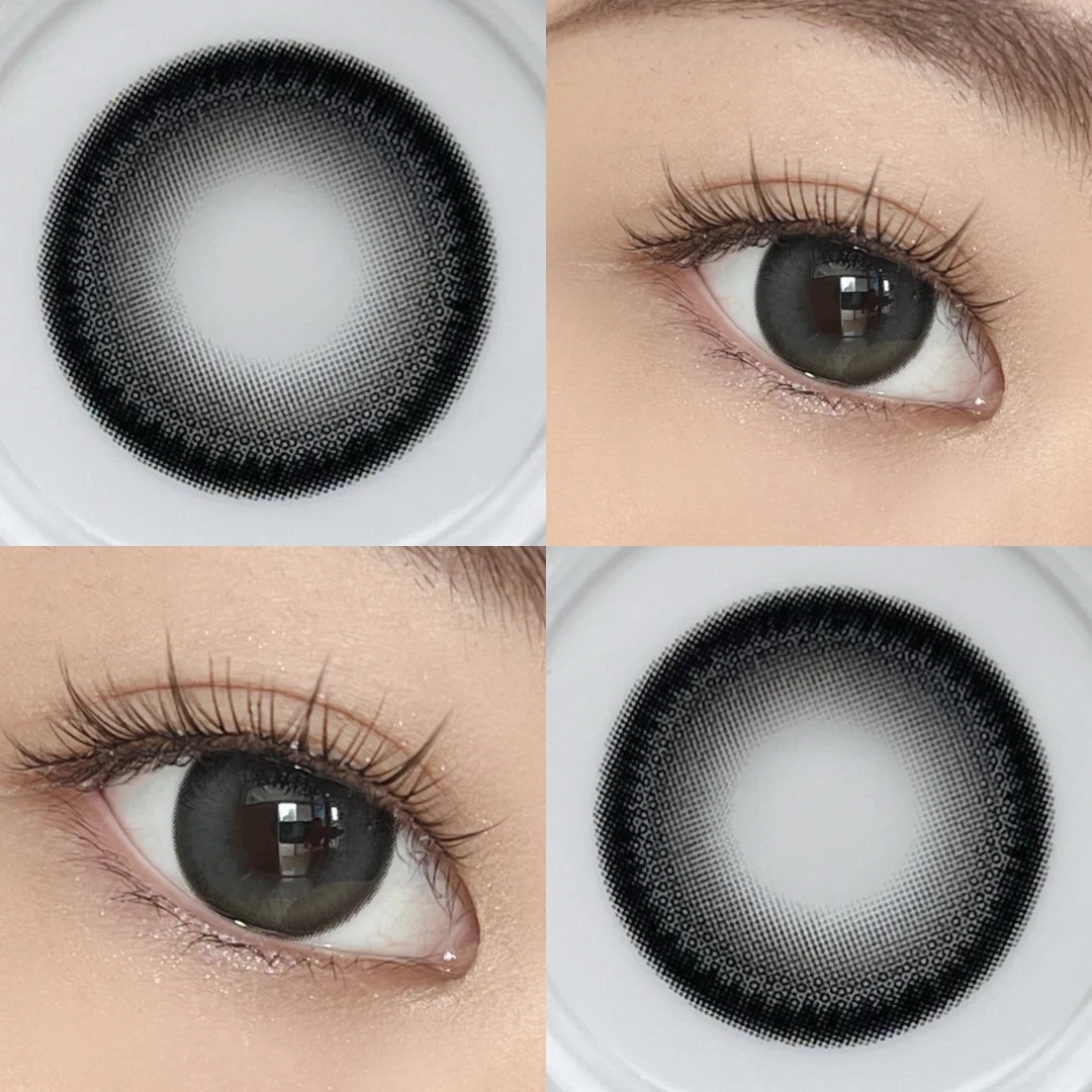 Pewter Black Yearly Contact Lenses