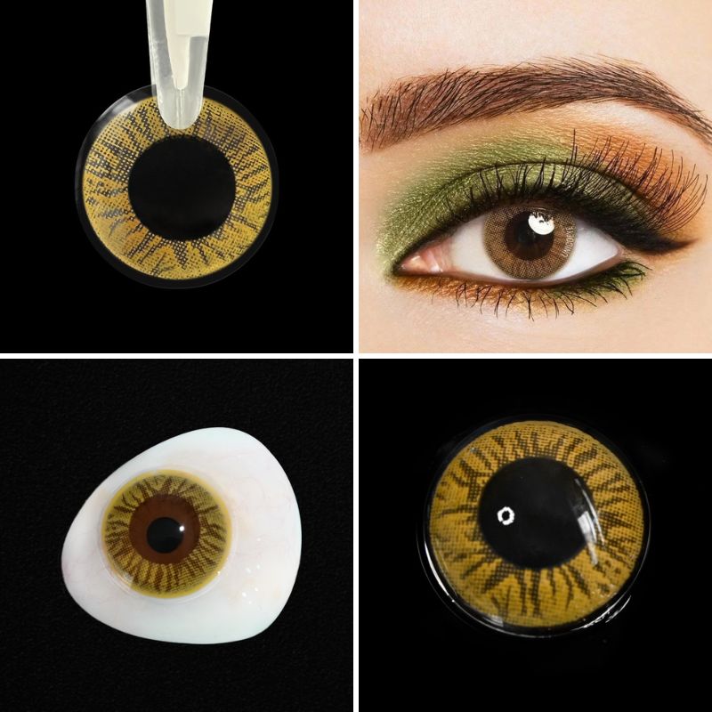 [Pre-Sale] Sensual Hazel Prescription 6 Months Contact Lenses