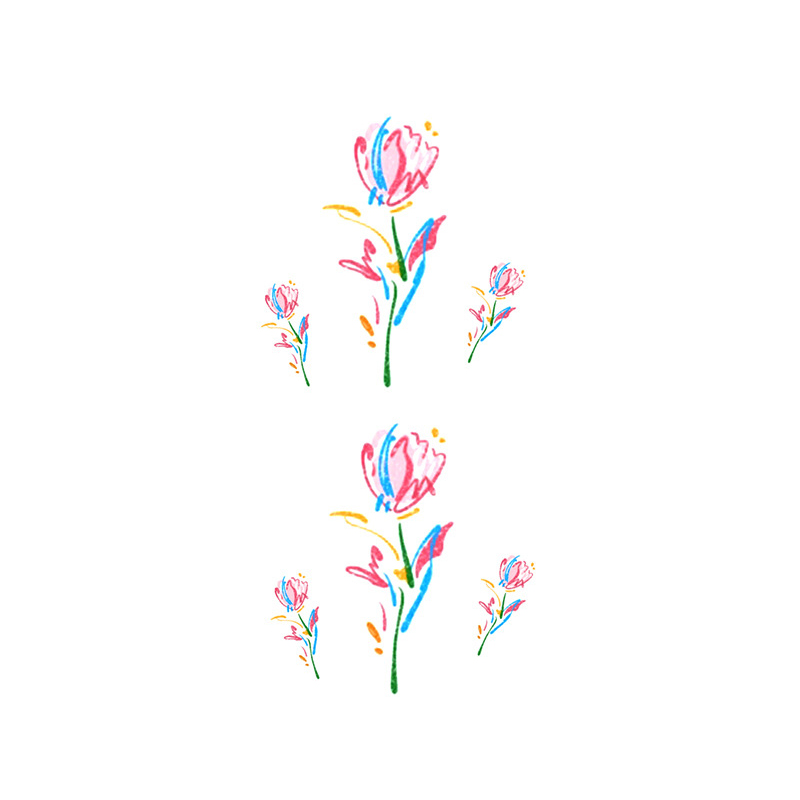 Petal Prism Tattoos