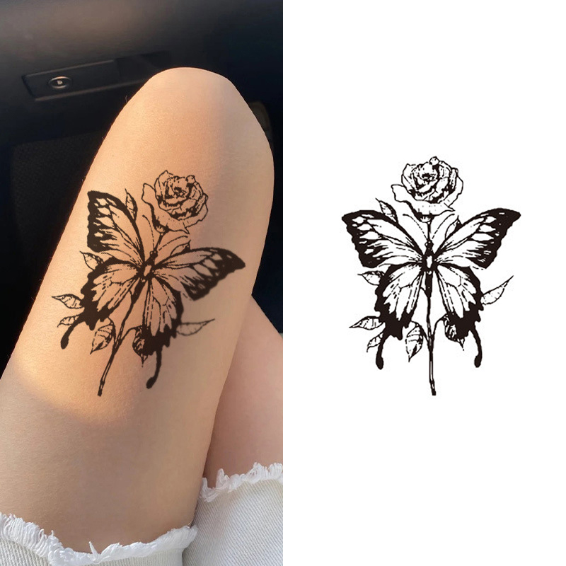Fluttering Petals Tattoos