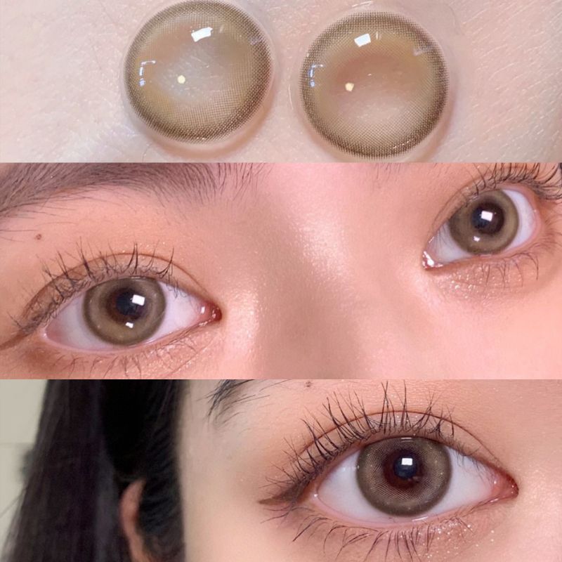 Startrails Brown Yearly Contact Lenses