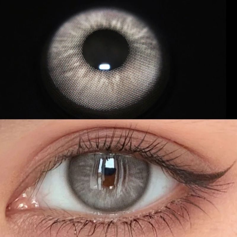Devi Grey Yearly Contact Lenses