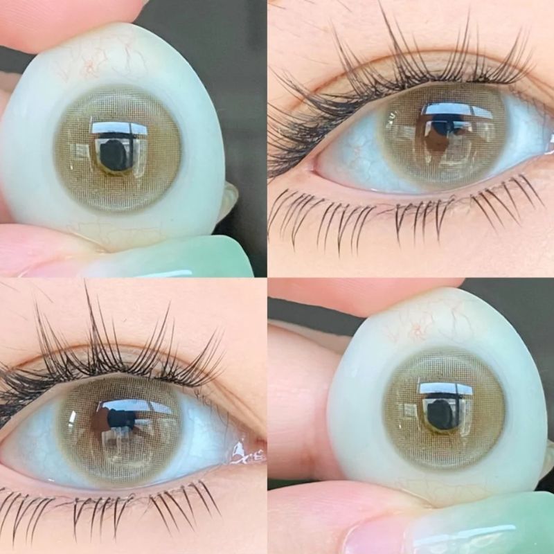 Wisp Brown Yearly Contact Lenses