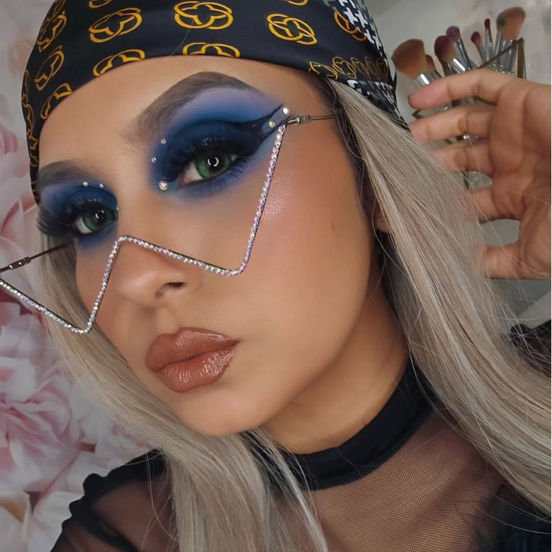 [US Warehouse] Tosca Three Tone Green Costume Yearly Contact Lenses