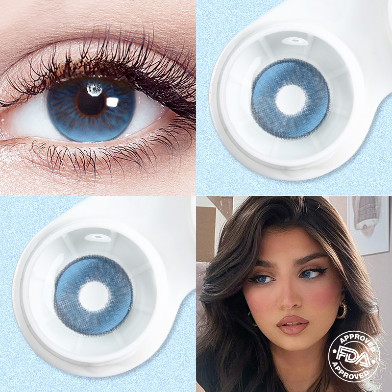 Tints Blue 6 Months Contact Lenses