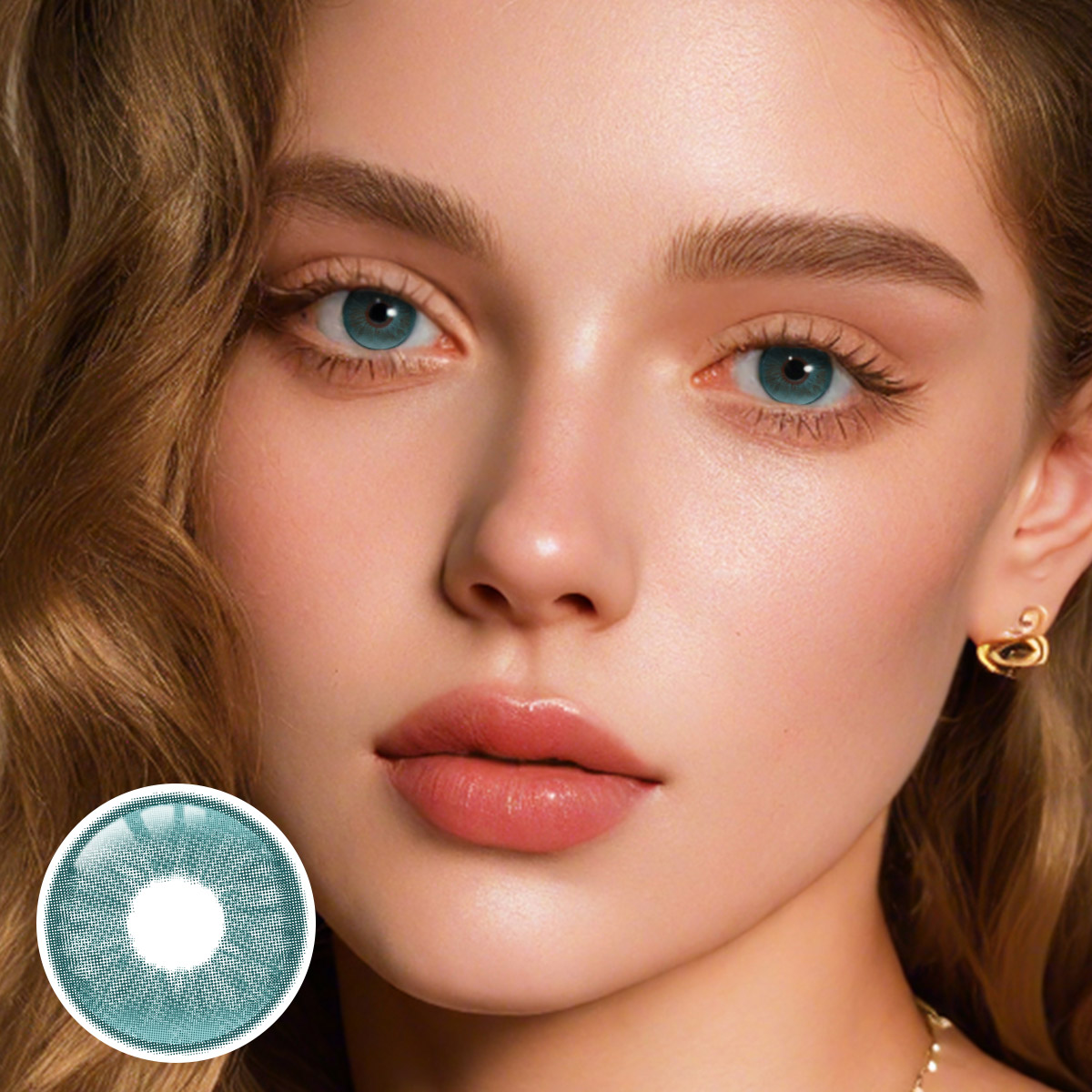 Tints Green 6 Months Contact Lenses