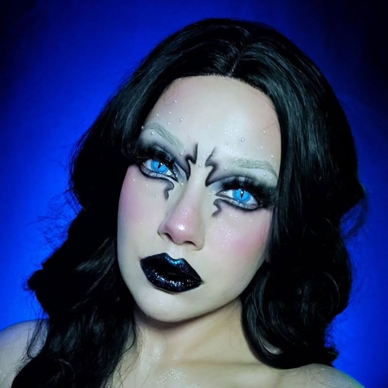 Hyacinthus Blue Costume Yearly Contact Lenses