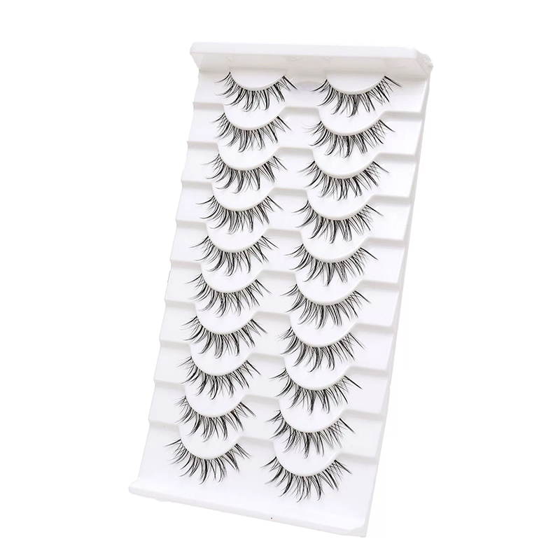 Ivory Mist 10 Pairs Natural Lashes