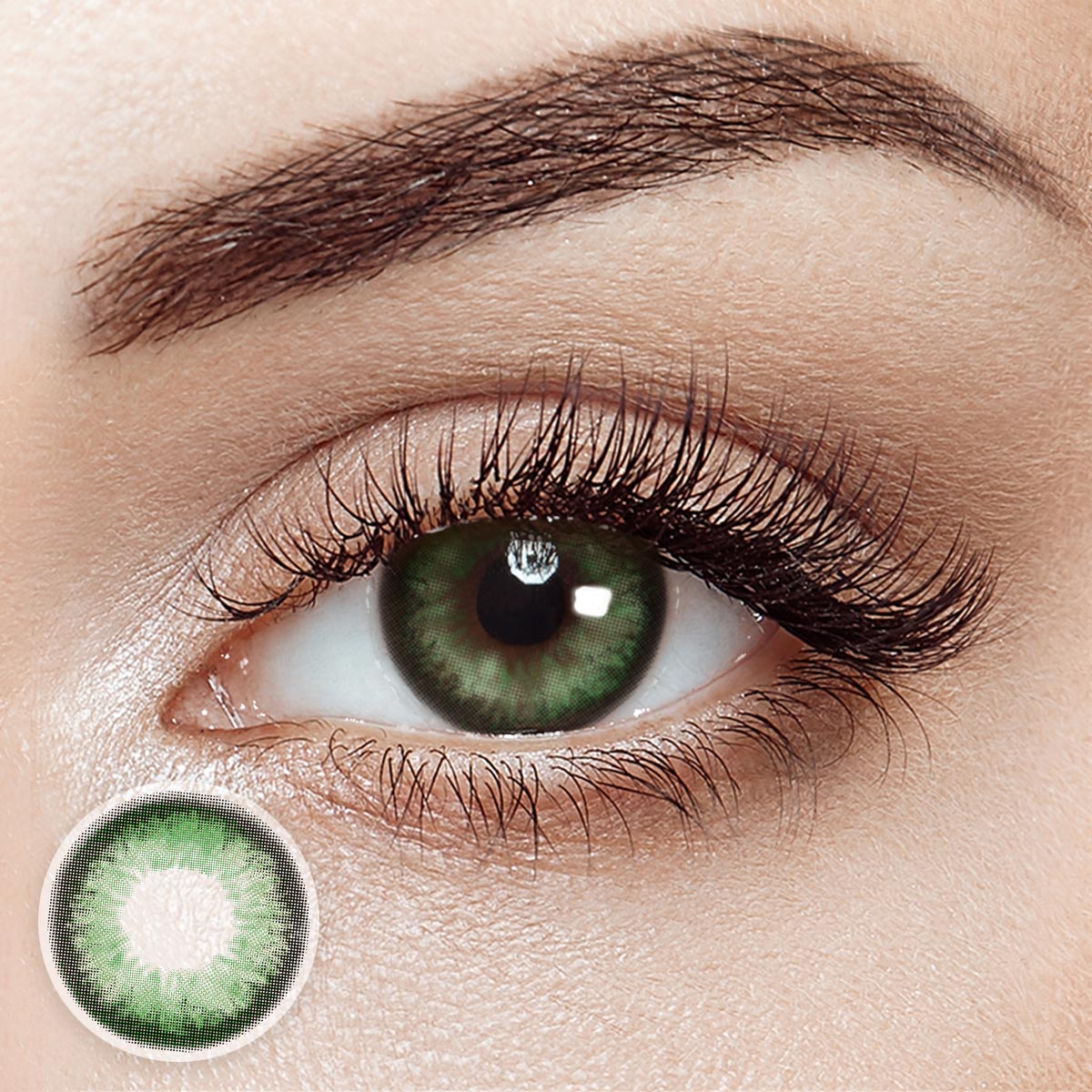 Pancake Green 6 Months Contact Lenses