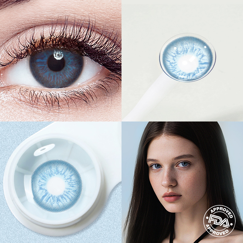 Syrup Blue 6 Months Contact Lenses