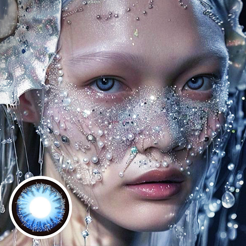 Cybera Blue 6 Months Contact Lenses