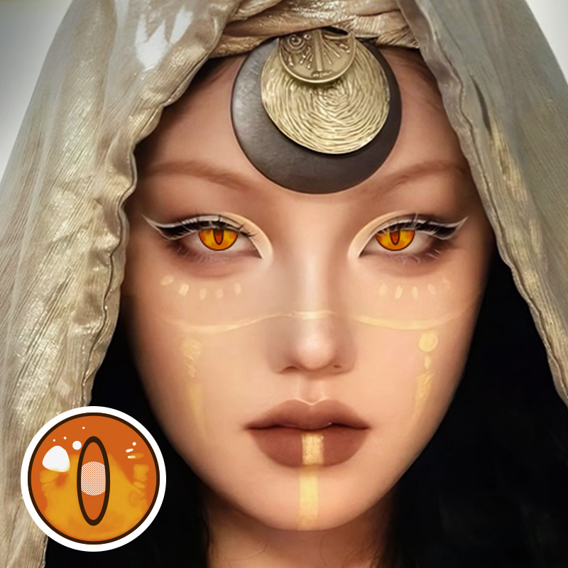 Avalanche Brown Costume 6 Months Contact Lenses