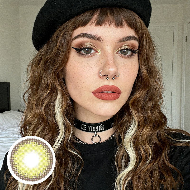 Diamonds Caribbean Green Contact Lenses