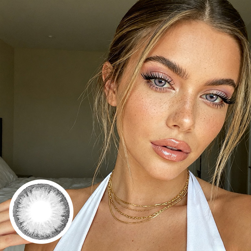 Diamonds Glitter Grey 6 Months Contact Lenses