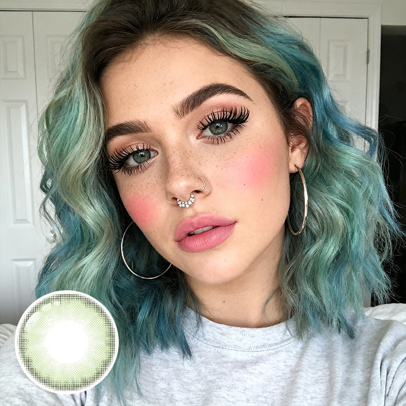 [US Warehouse] Leafy Forest Green 6 Months Contact Lenses